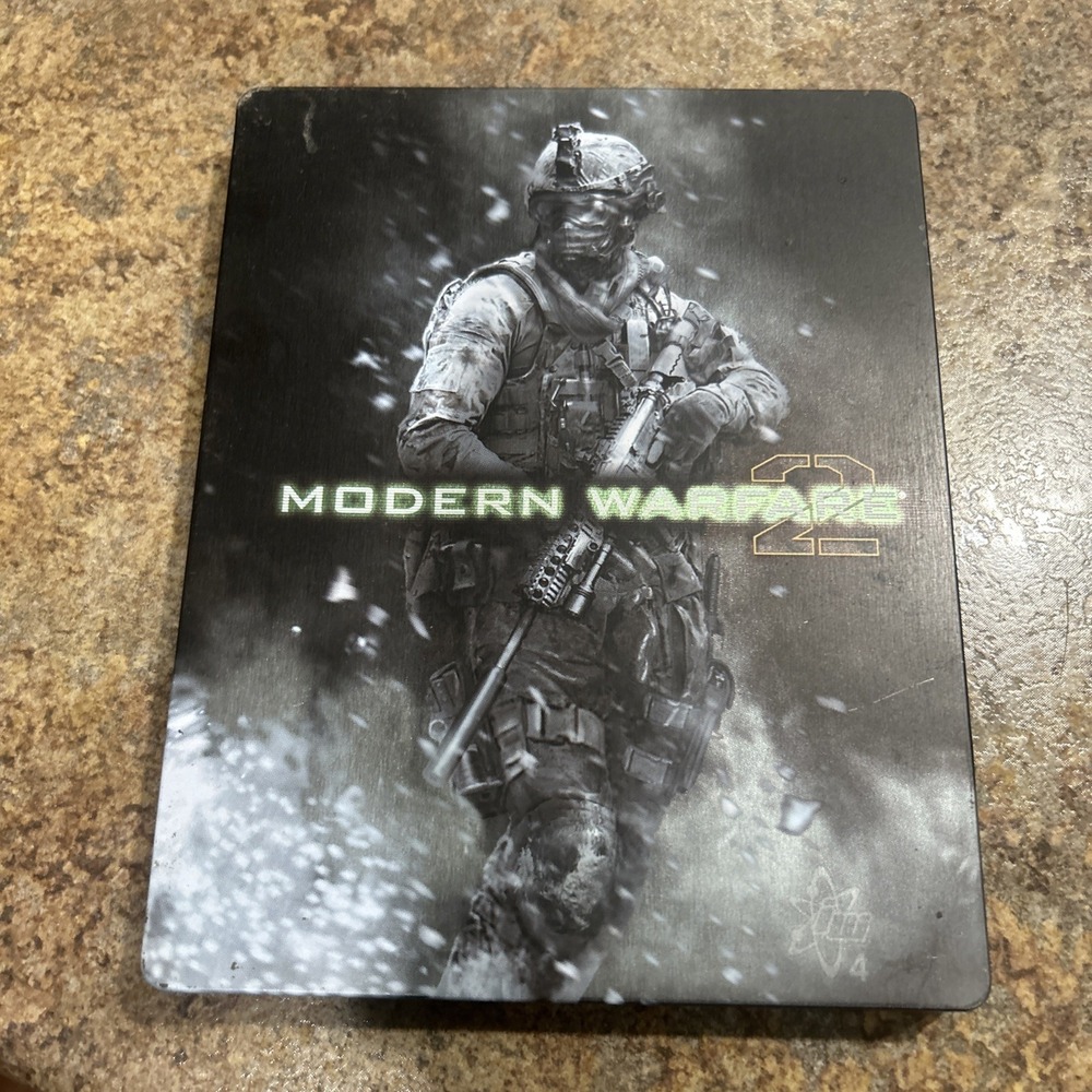 Call of Duty Modern Warfare 2   PS3 COD MW2 STEELBOOK With Manual